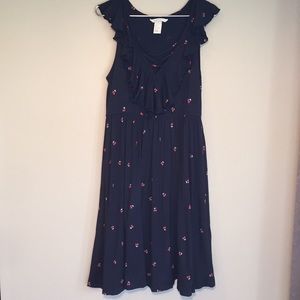 H&M Cherry Print Mama  Maternity Dress
